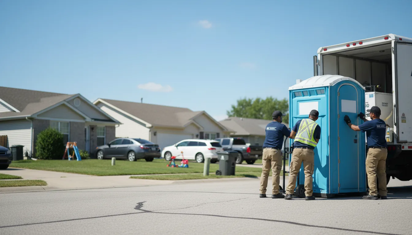 Standard Porta Potty Rentals in Oxford, IA near me